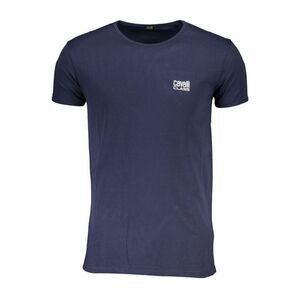 Cavalli Class Blue Cotton Men's Men's T-Shirt